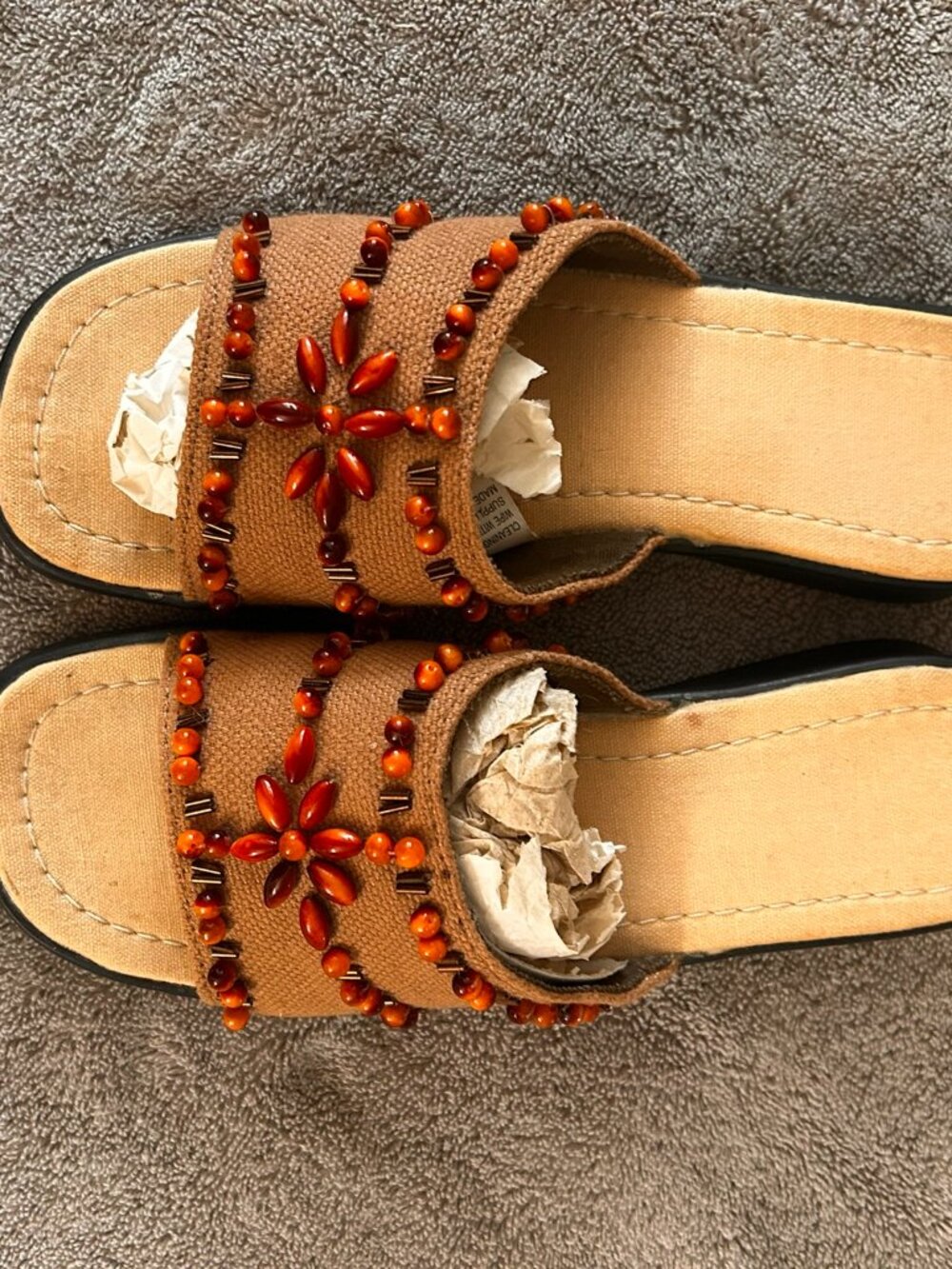 slip on sandals